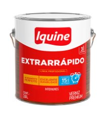 Verniz Extrarrápido Alto Brilho Mogno Colonial 3,6 Litros - Iquine.