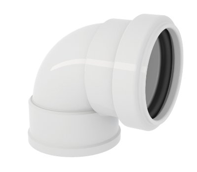 Joelho 90° para Esgoto PVC Rígido Branco 40 mm x 38 mm - Tigre.