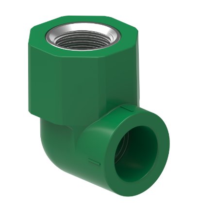 Joelho 90° com Rosca Fêmea PPR 25mm x 3/4"" - Tigre.