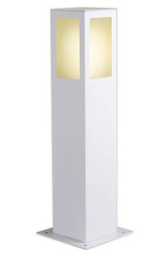 Luminária Balizadora em Alumínio Bolt E27 PA150 Branca 50cm - L-Ideal.