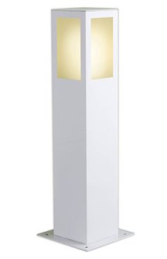 Luminária Balizadora em Alumínio Bolt E27 PA150 Branca 50cm - L-Ideal.