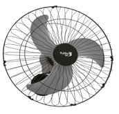 Ventilador de Parede Tufão Max M2 Bivolt Preto 60cm - Loren Sid.