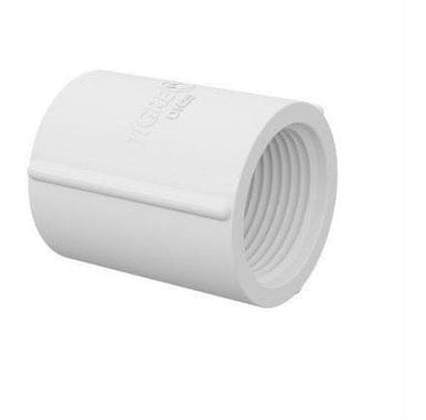 Luva Roscável PVC 1/2"" - Tigre.