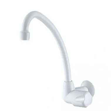 Torneira para Cozinha de Parede com Bica Móvel Fatti Branco 1/2"" - Lorenzetti.
