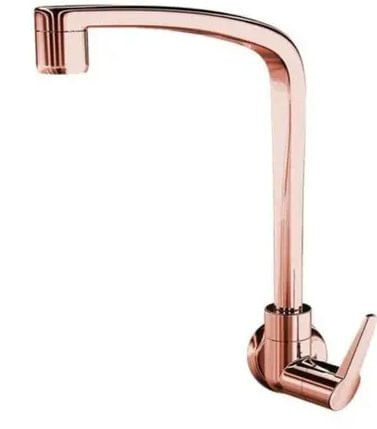 Torneira para Cozinha de Parede Rose Gold 1168 F71 - Lorenzetti.