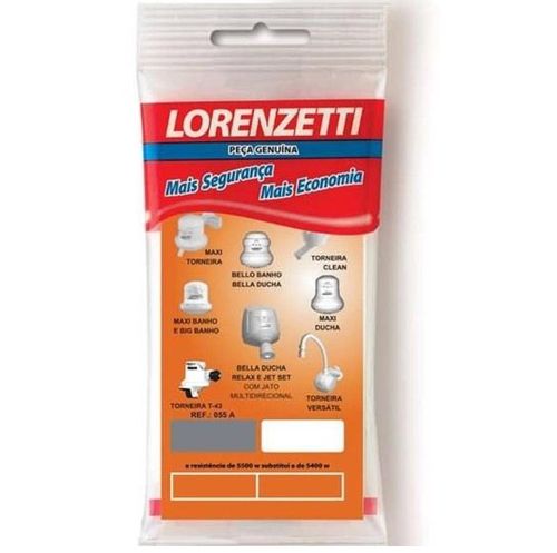 Resistência Ducha e Torneira 127V 4600W - Lorenzetti.