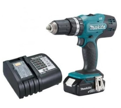 Parafusadeira e Furadeira de Impacto Bateria 18V DHP453x10 - Makita.