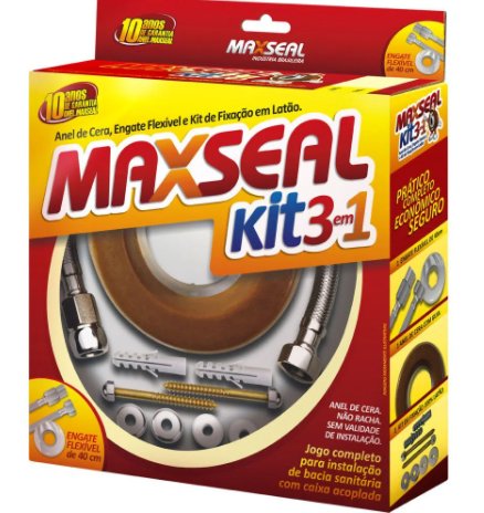 Kit 3x1 Com Engante Flexível - Maxseal.