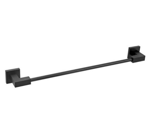 Toalheiro Linear 2038 215 Preto Matte - Meber