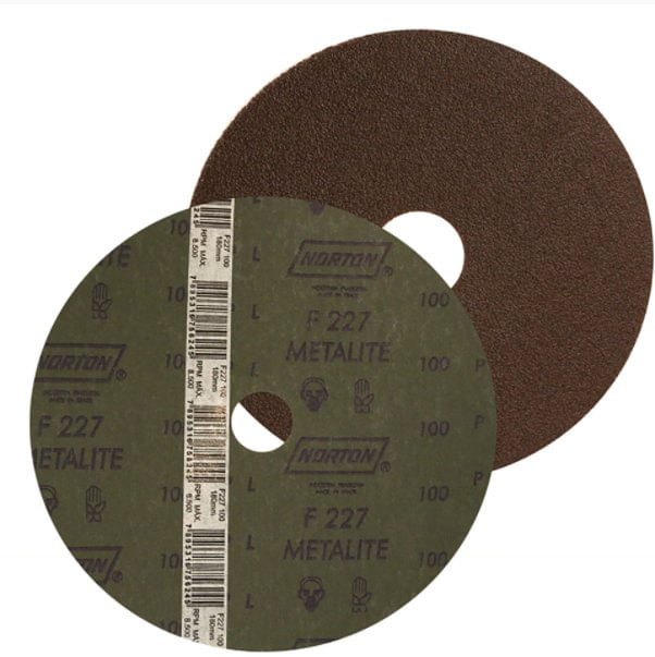 Disco de Fibra Metalite F227 C80 115x22mm - Norton. - Pisolar