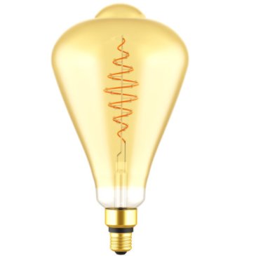 Lâmpada Led Vintage 1906 Edison Clast Spiral 5W 2000K E27 - Osram.