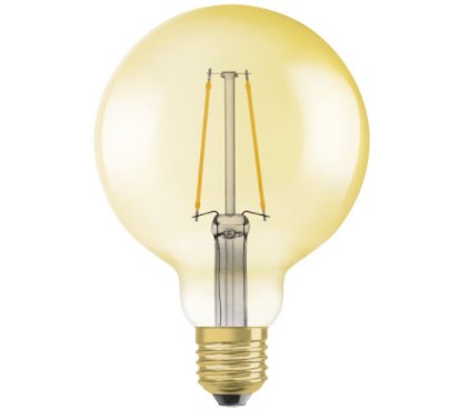 Lâmpada Led Vintage 1906 Class P 2,5W 2500K E27 - Osram.