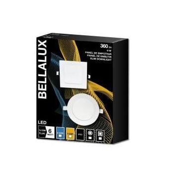 Painel Led de Embutir Bellalux 6w 6500k Quadrado Ledvance - Osram.