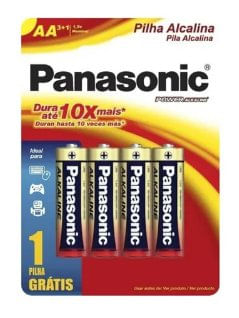 Pilhas Alcalinas Panasonic AA