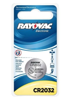 Pilha Botão Etétrica Lithium Cr2032 - Rayovac.