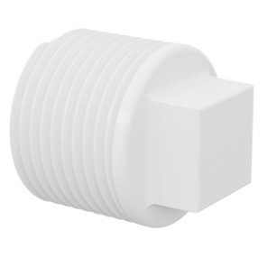 Plug Roscável de PVC Branco 1/2"- Tigre.