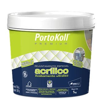 Rejunte Acrílico Premium Conhaque 1Kg - Portokoll.