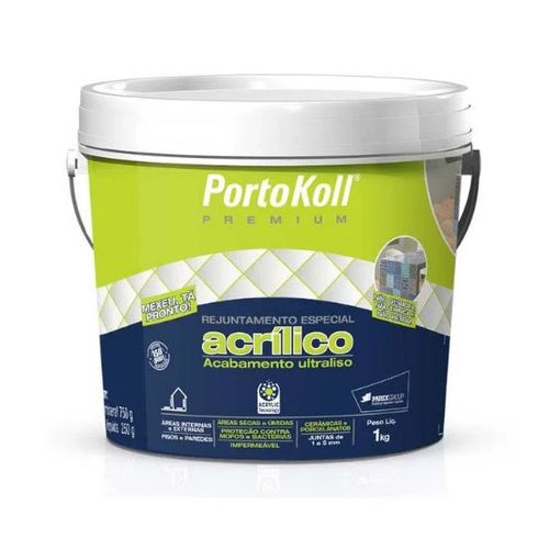 Rejunte Acrílico Corda 1Kg - Portokoll.