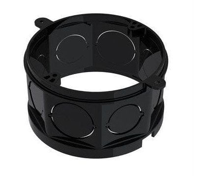 Prolongador para Caixa Octogonal Preto 4x4"" - Tigre.