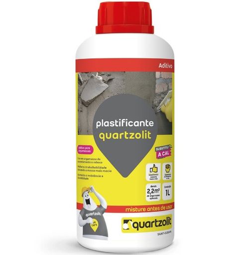 Aditivo Plastificante 1 Litro - Quartzolit.