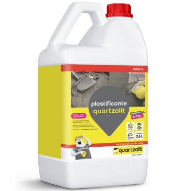 Aditivo Plastificante 3,6L - Quartzolit.