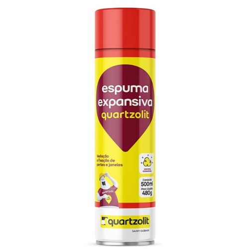 Espuma Expansiva 500ml - Quartzolit.