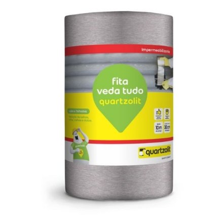 Fita Adesiva Veda Tudo Sleeve 30cm- Quartzolit