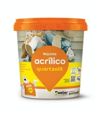 Rejunte Acrílico Corda 1kg - Quartzolit.