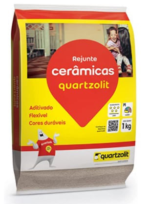 Rejunte Cerâmicas Cortiça 1kg - Quartzolit.