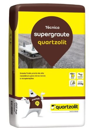 Argamassa Supergraute para Concreto 20kg - Quartzolit