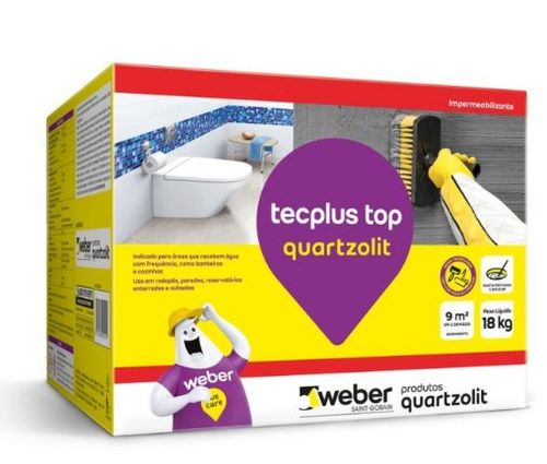 Impermeabilizante Tecplus Top 18Kg - Quartzolit.