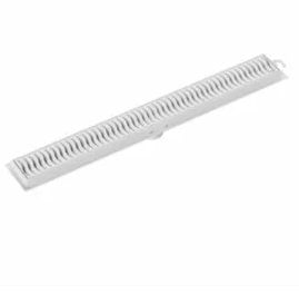 Ralo Linear 50cm Flat Grelha Branca - Tigre.