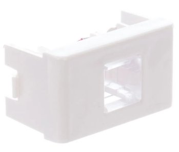 Módulo Tomada RJ11 2 Fios Branco Decor PRM047201 - Schneider.