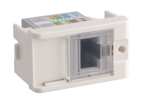 Módulo Tomada RJ45 8 Fios UTP CAT6 1M BR - Schneider.