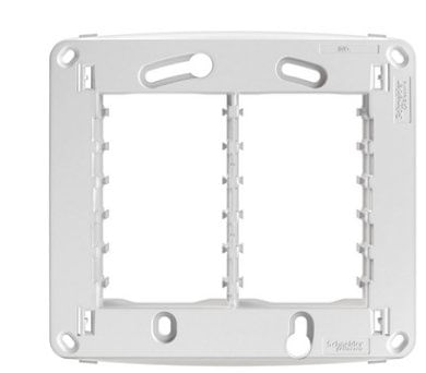 Suporte Miluz Branco 4x4 - Schneider.