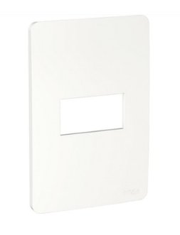 Placa 4X2 de 1 Posto - Schneider.