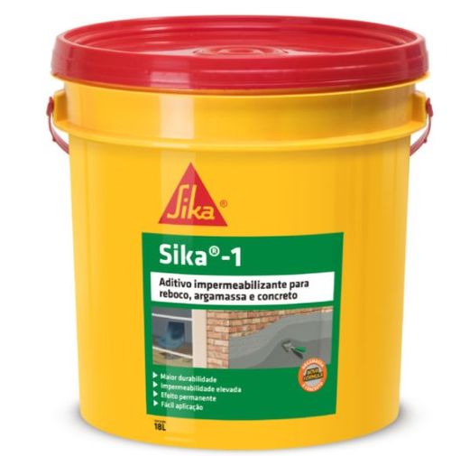 Aditivo 1 Impermeabilizante 18L - Sika