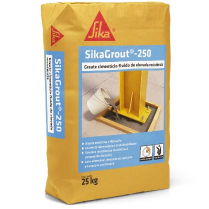 Sika Grout 250 de Alta Fluidez 25kg - Sika.