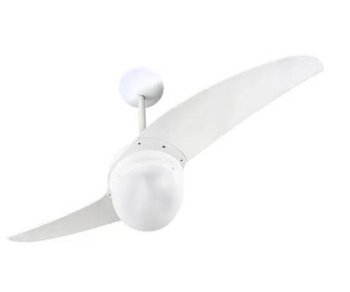 Ventilador de Teto 202 Lustre Globo Branco - Spirit.