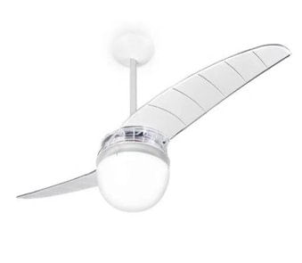 Ventilador de Teto 202 Cristal Lustre Globo - Spirit.