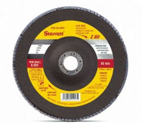 Disco Flap em Fibra de Vidro 4.1/2" 80 - Starrett.