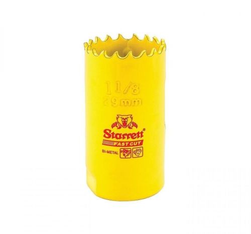 Serra Copo Aço Bi-metal 29mm 1.1/8"" Starrett.