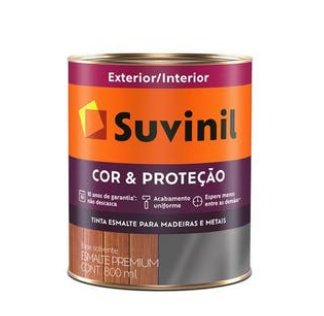 Tinta Esmalte Cor e Proteção Acetinada Base A2 810ml - Suvinil.