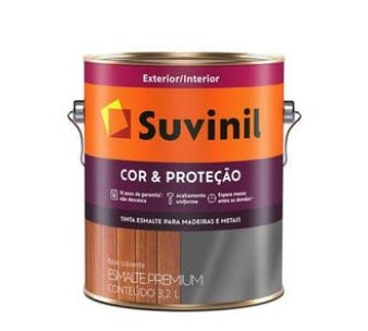 Tinta Esmalte Cor e Proteção Acetinada Base C2 3,2 Litros - Suvinil.