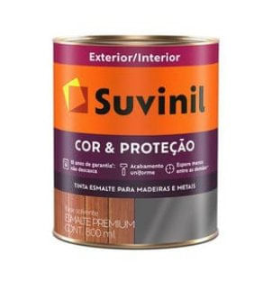 Tinta Esmalte Cor e Proteção Base C2 800ml - Suvinil.