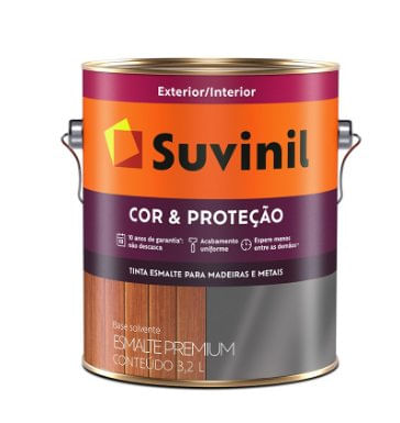 Tinta Esmalte Cor e Proteção Base C2 3,2L - Suvinil.