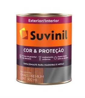 Tinta Esmalte Cor e Proteção Brilho Areia 900ml - Suvinil.