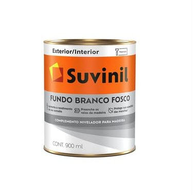 Fundo Branco Fosco 900ml - Suvinil.