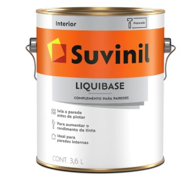 Complemento para Parede Liquibase 3,6L - Suvinil.