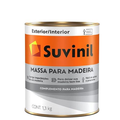 Massa para Madeira 900ml - Suvinil.